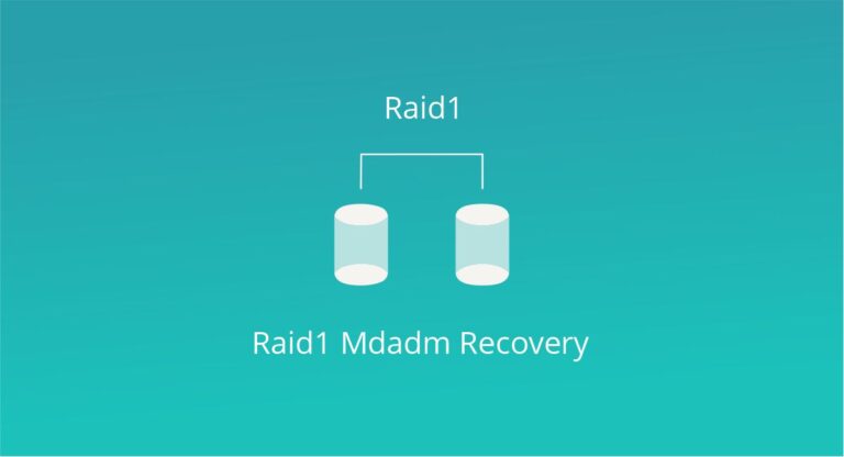 raid1 mdadm recovery